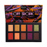 NYX PROFESSIONAL  Off Tropic Shadow Palette, Палитра сенки за очи, Shifting Sand