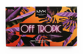 NYX PROFESSIONAL  Off Tropic Shadow Palette, Палитра сенки за очи, Shifting Sand